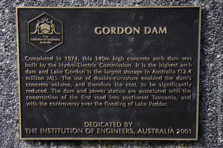 dam plaque